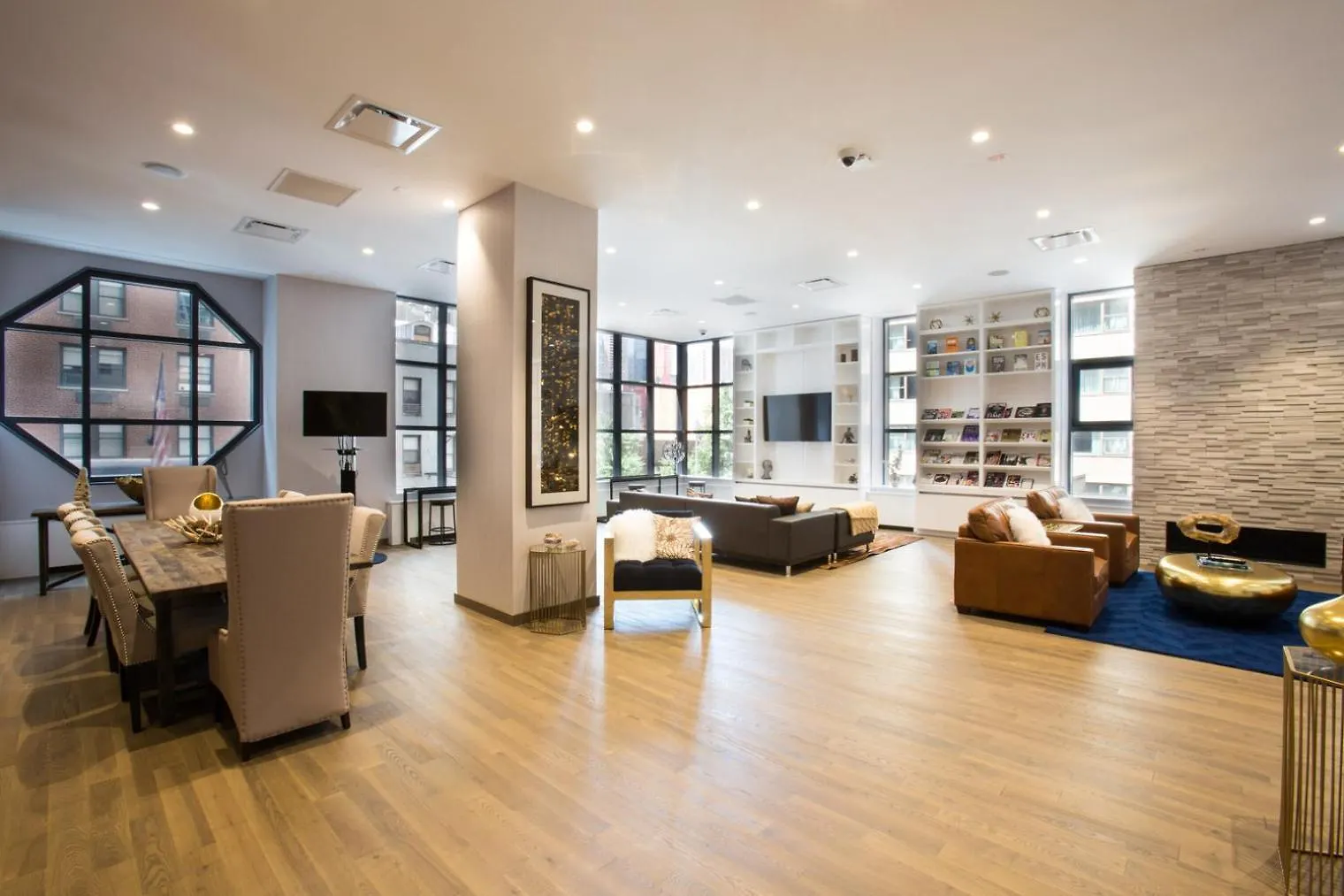 Blueground Midtown Gym Nr Times Square Nyc-1410 Lejlighed New York USA