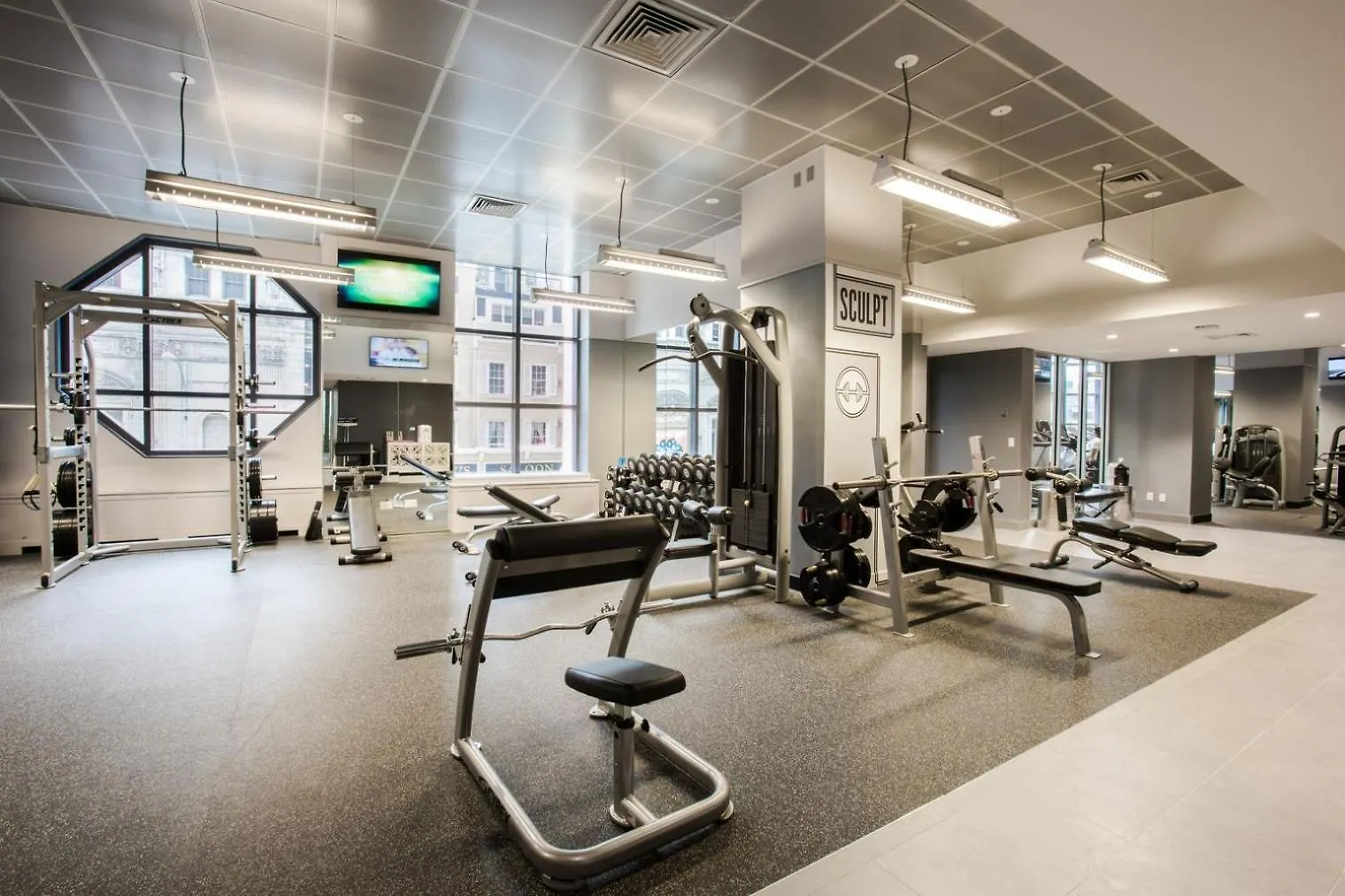Blueground Midtown Gym Nr Times Square Nyc-1410 Lejlighed New York